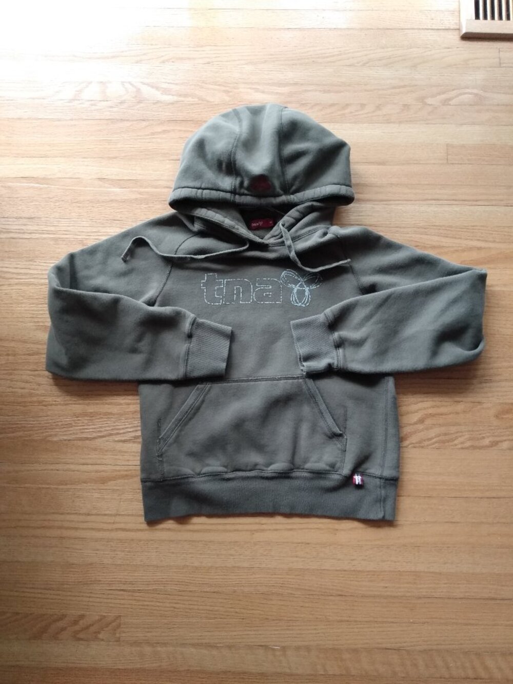 Aritzia TNA Hoodie Sweatshirt Size Medium Khaki Colour